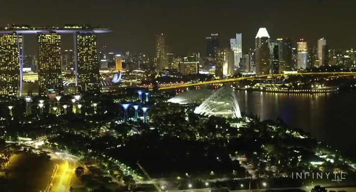 Singapore Aerial Video